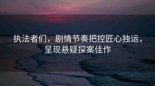 執(zhí)法者們，劇情節(jié)奏把控匠心獨(dú)運(yùn)，呈現(xiàn)懸疑探案佳作